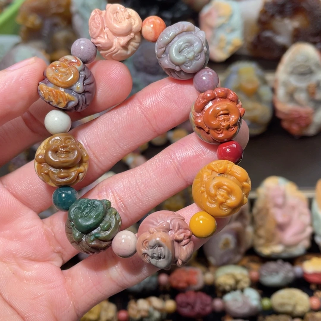 石英质玉未镶嵌手串