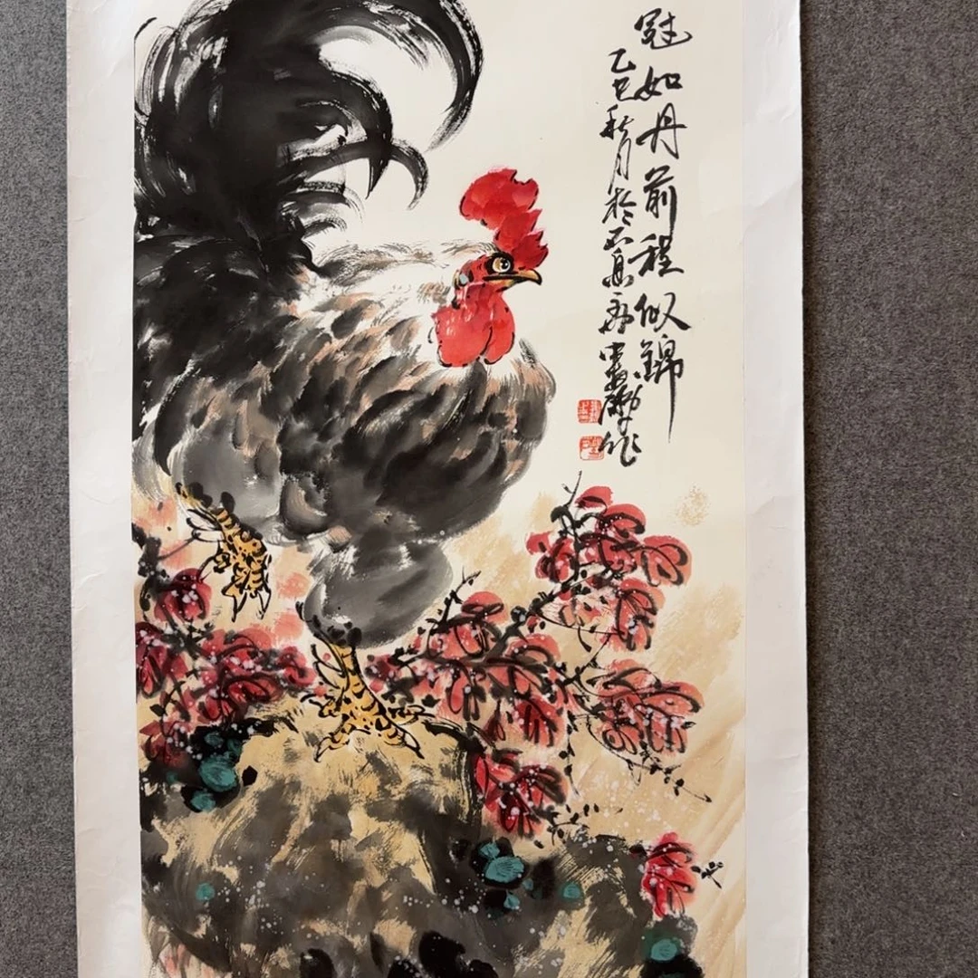 国画娄鹏老师手绘作品