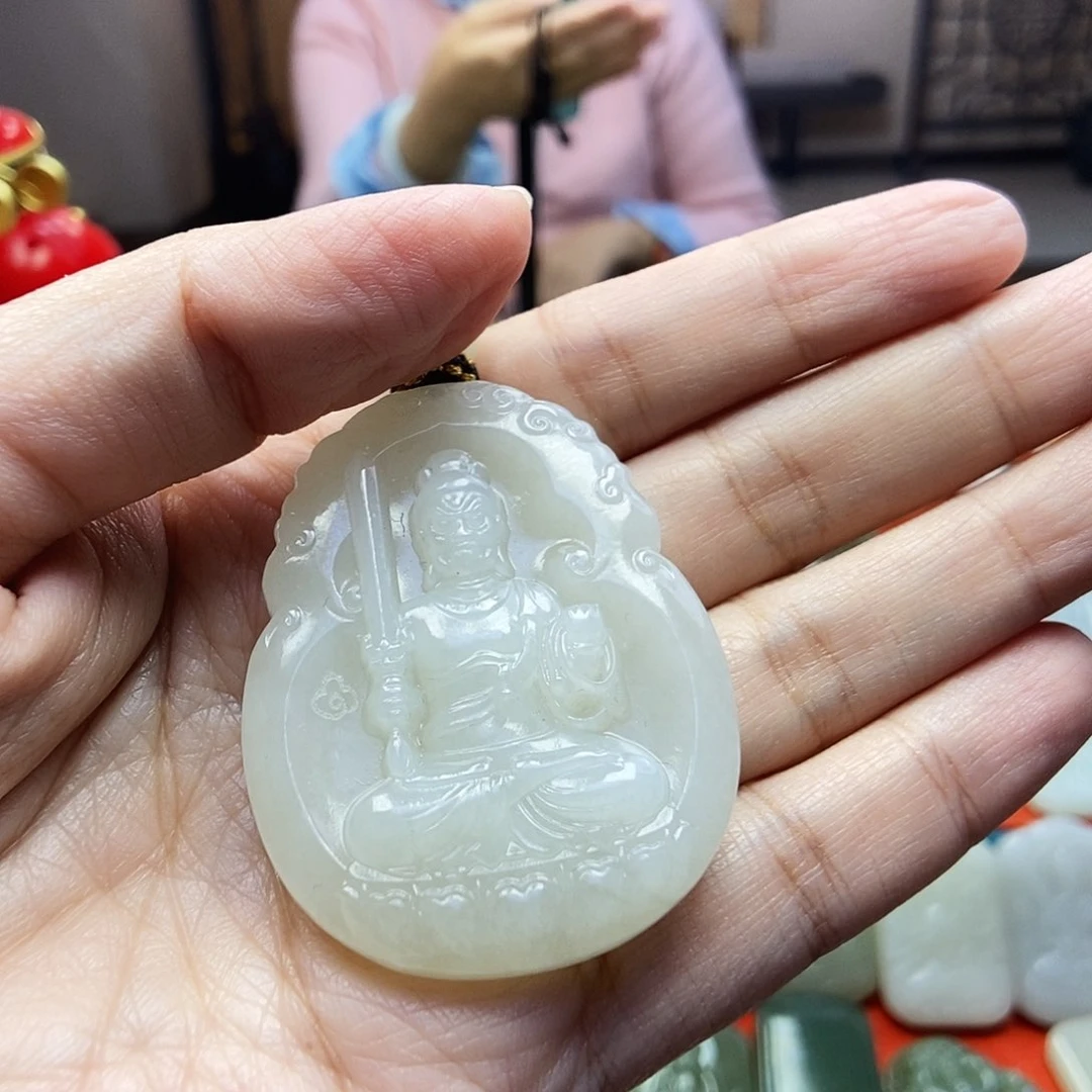 颈饰未镶嵌和田玉漪***意