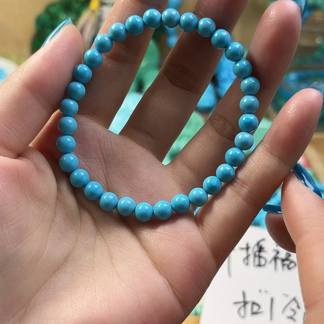 湖北工厂批发精品手串绿色蓝色雕刻单珠DIY配饰源头