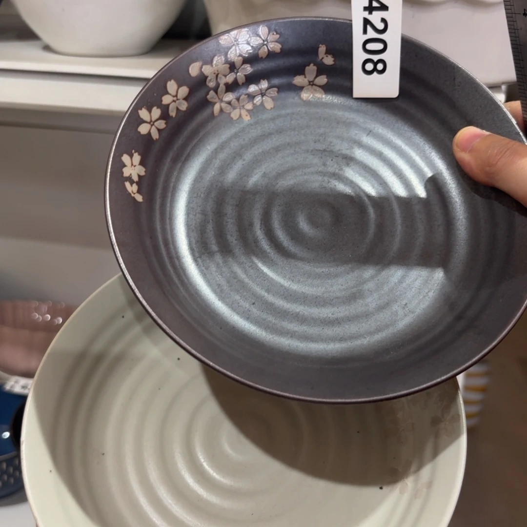 陶瓷4208 微瑕陶瓷餐具2个