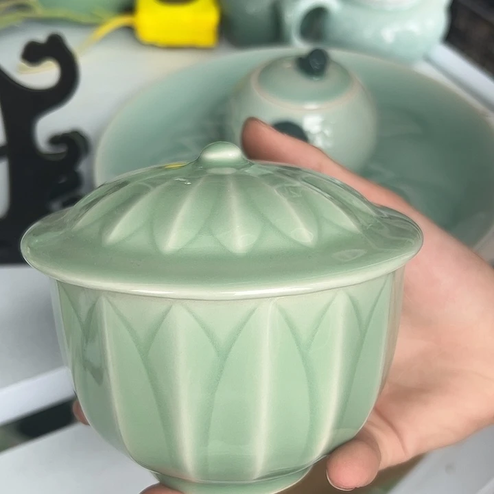 小米茶器龙泉青瓷