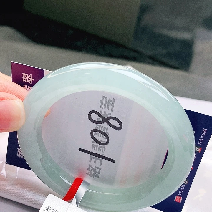 翡翠未镶嵌手镯缅甸天然a货翡翠手镯