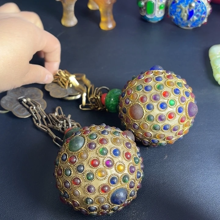 白玉菩提把件一个一个