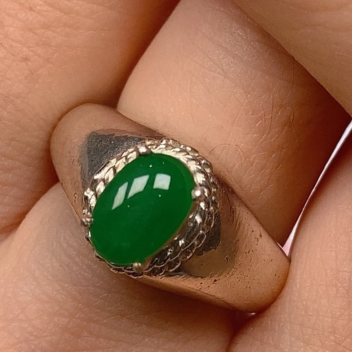 翡翠未镶嵌耳饰翡翠蛋面