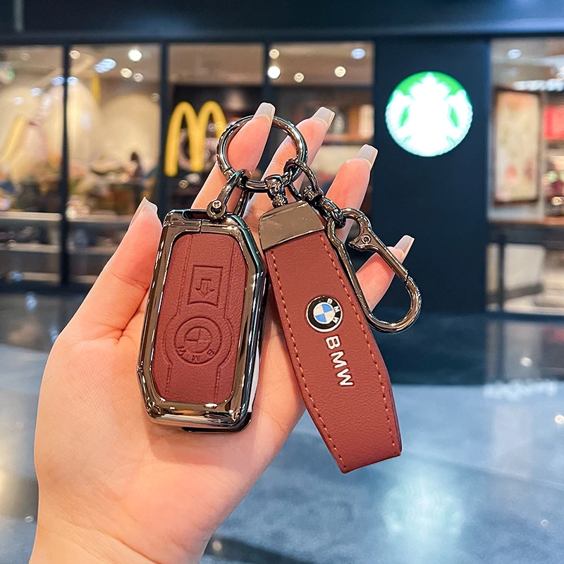 适用宝马摩托车钥匙套R1250GS水鸟adv男C400GT壳F900R扣F850包750