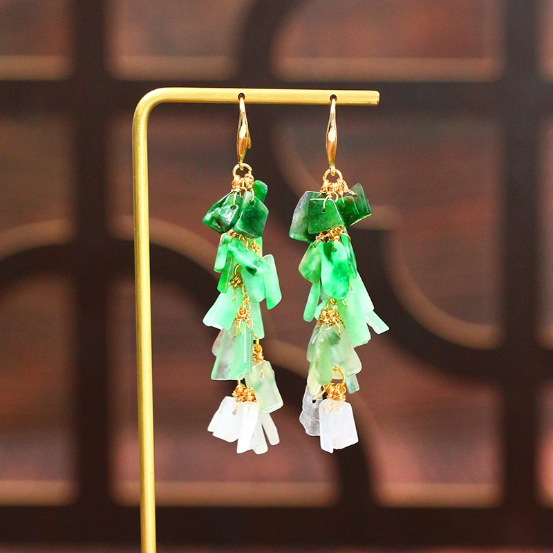 翡翠耳饰【5319MM】