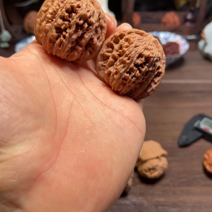 文玩核桃吊坠43四座楼