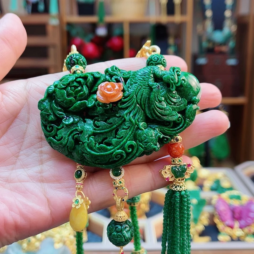 颈饰合金翡翠48小时鉴赏期