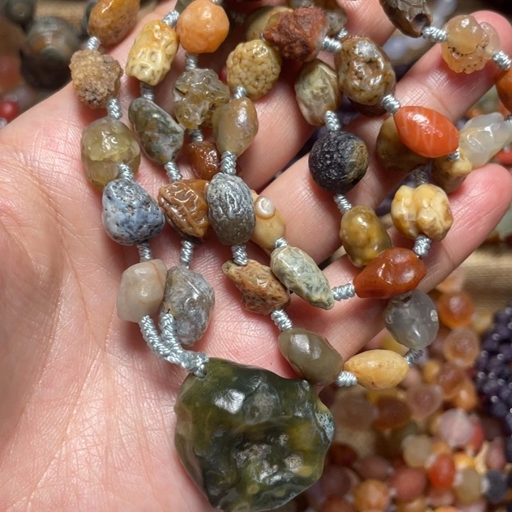 玛瑙/玉髓未镶嵌手链