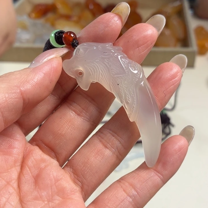 玛瑙/玉髓吊坠(不含链)未镶嵌