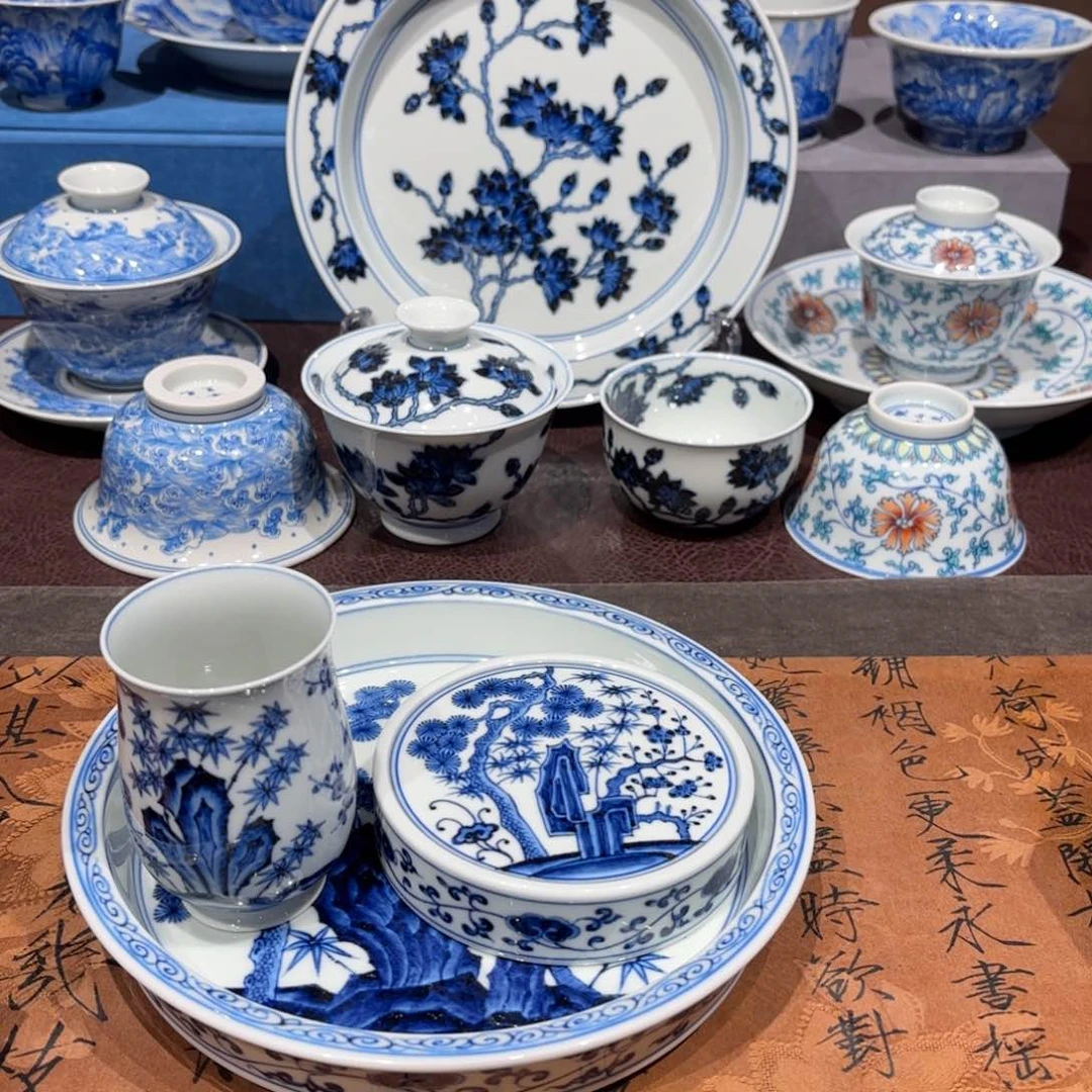 瓷片C*?景德镇纯手工手绘