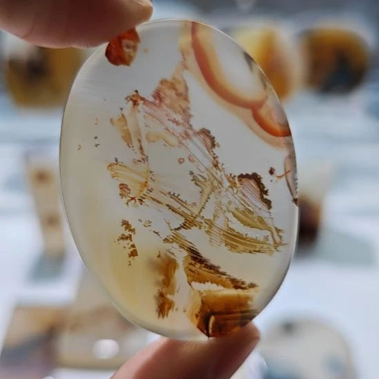 星***阁玛瑙/玉髓未镶嵌吊坠(不含链)