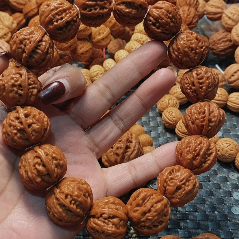 【闪购商品】文玩核桃吊坠雄***量京八棱