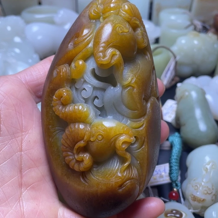 和田玉挂件未镶嵌