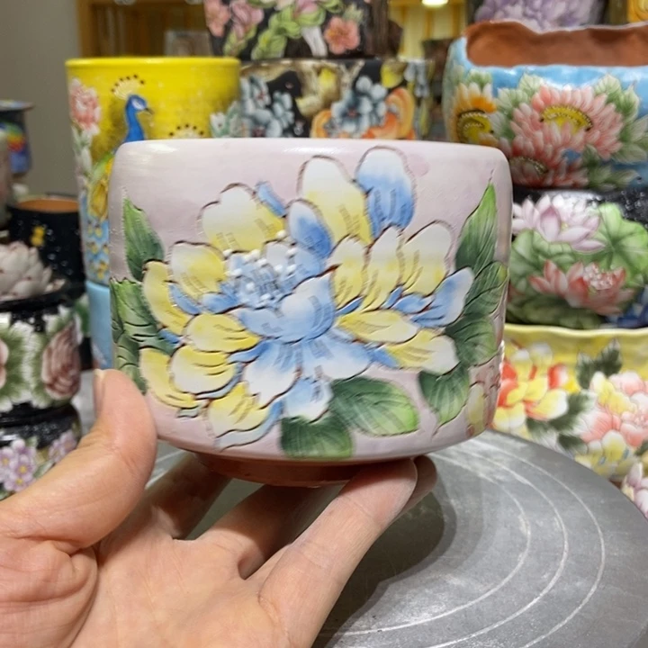 景德镇艺术手绘作品