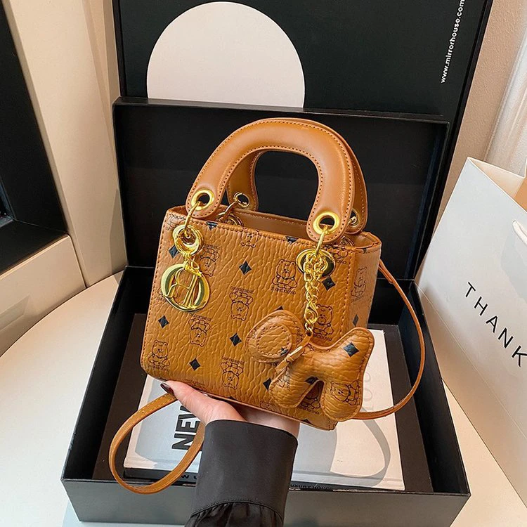 斜挎款手工斜挎包大容量包包简约复古托特包休闲7016