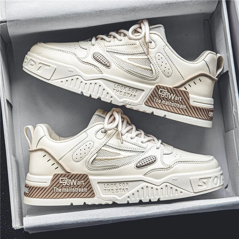 小众男鞋2025年新款韩版潮流百搭青少年运动休闲小白板鞋潮鞋F150