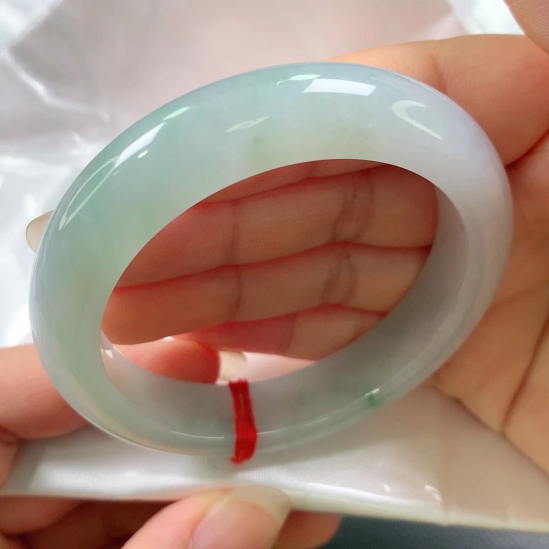 未镶嵌手镯翡翠冰胶1264号03