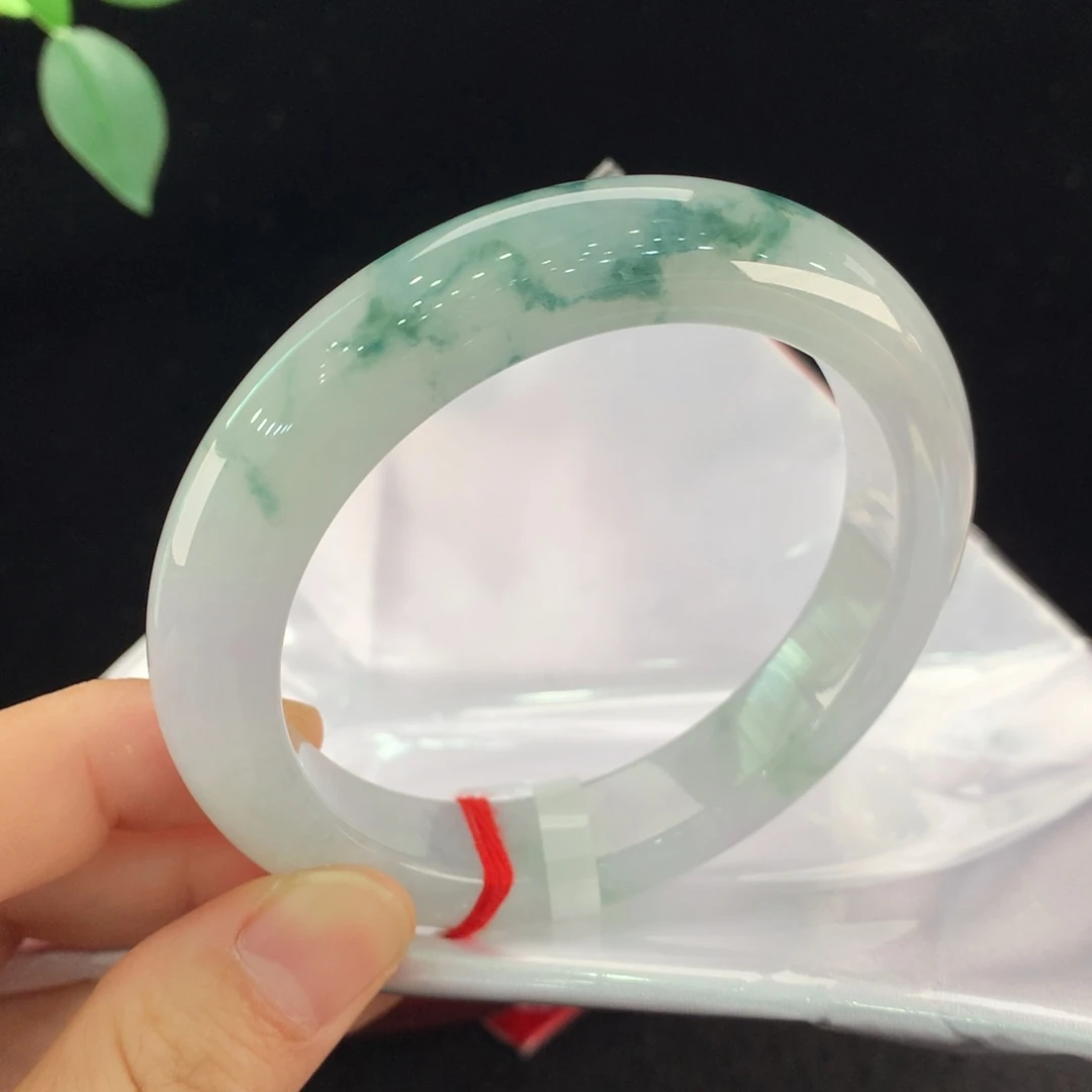 翡翠未镶嵌手镯0036