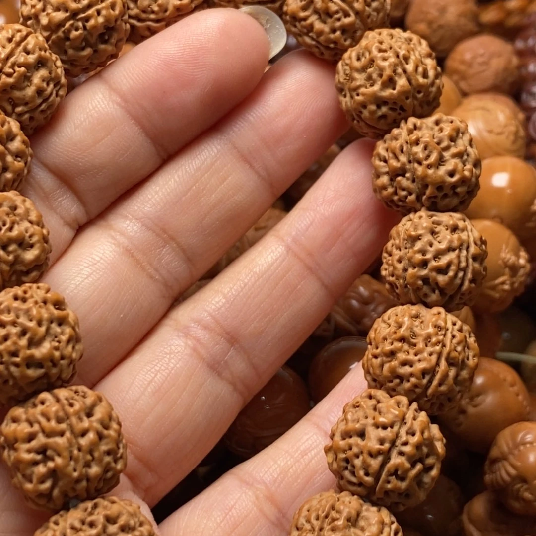 猴头核桃吊坠猴头