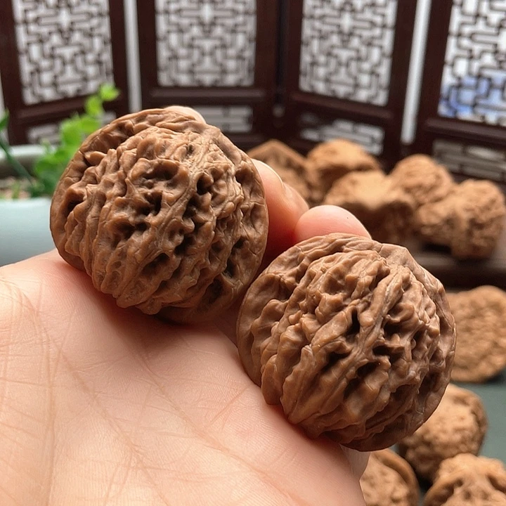文玩核桃把件四座楼