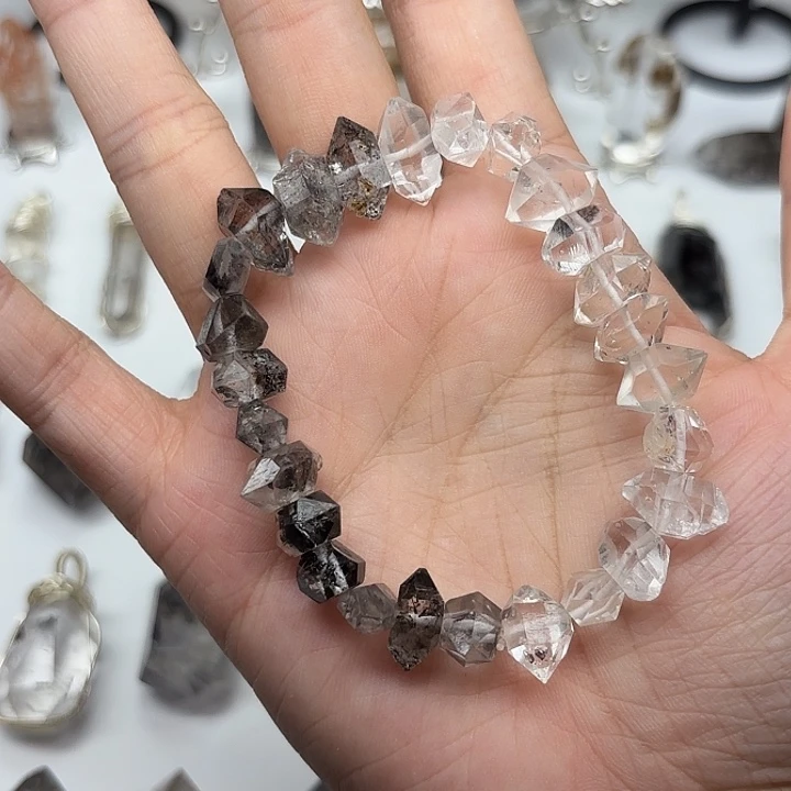 未镶嵌手串水晶闪灵钻手串