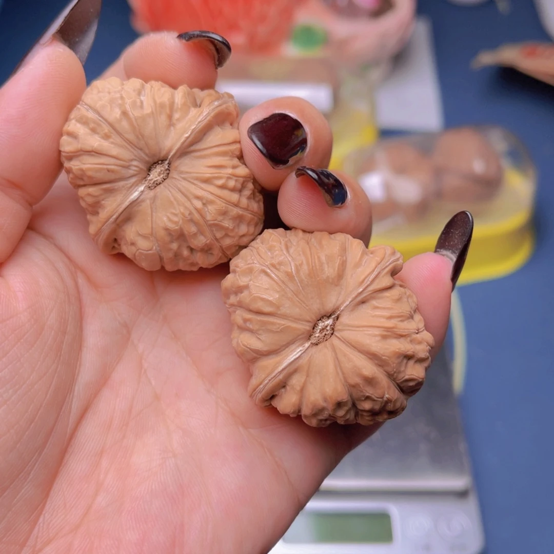 文玩核桃把件芦*哥南瓜墩39