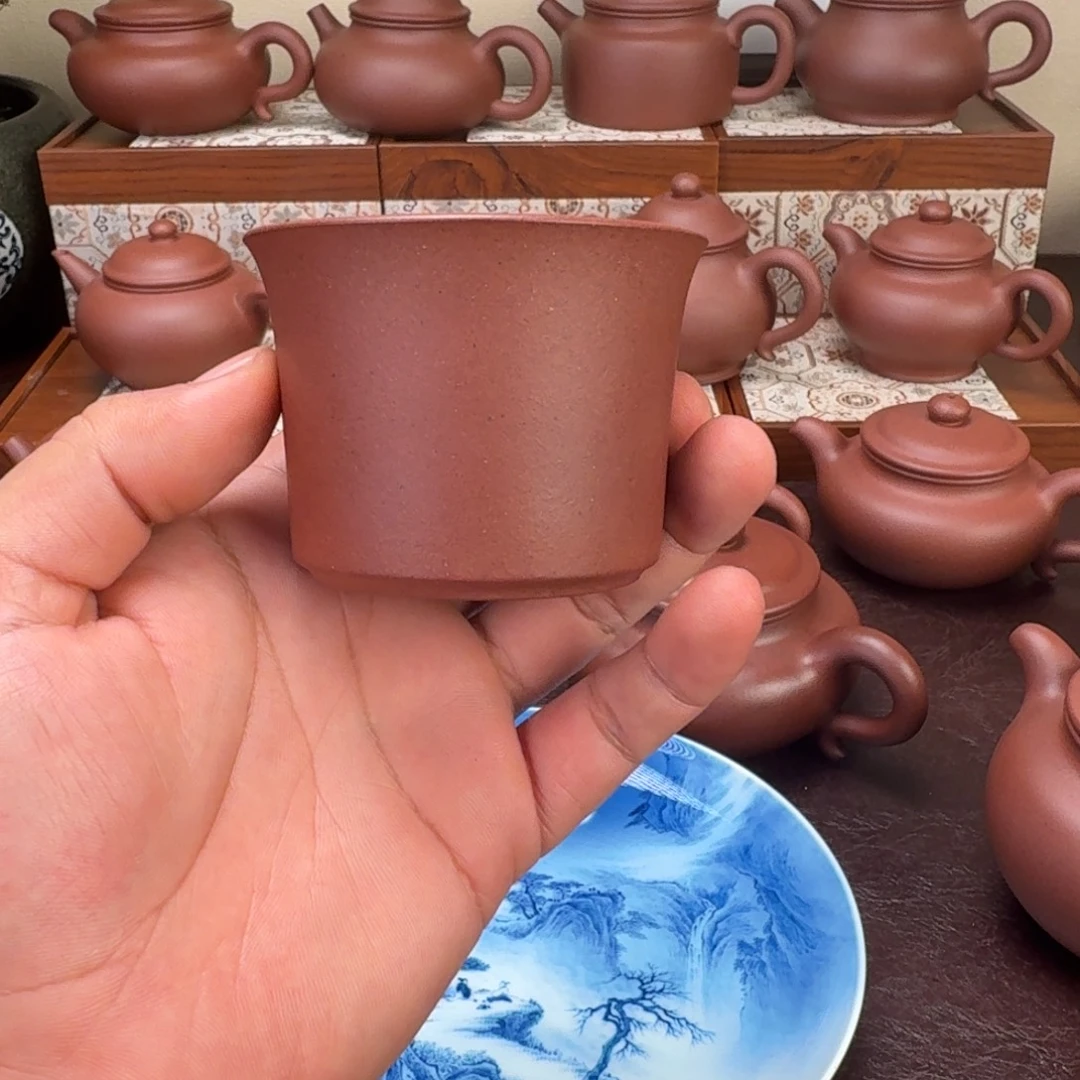 原矿紫砂主人杯100cc