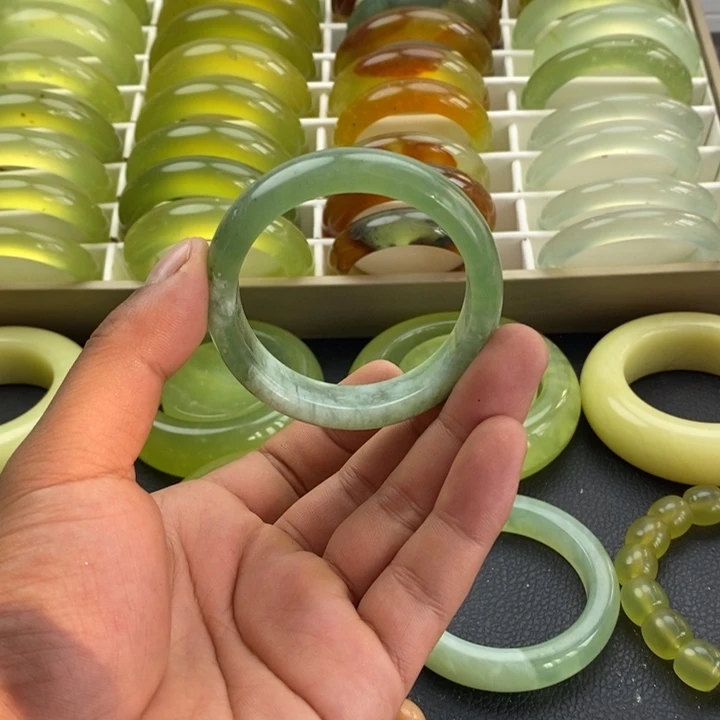 蛇纹石玉合金手镯53