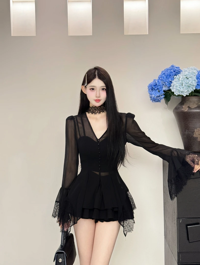 【精品优品】辣妹纯欲风性感风轻熟风时尚套装251305+251497