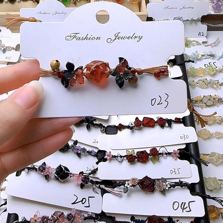 纯铜石英石023手链