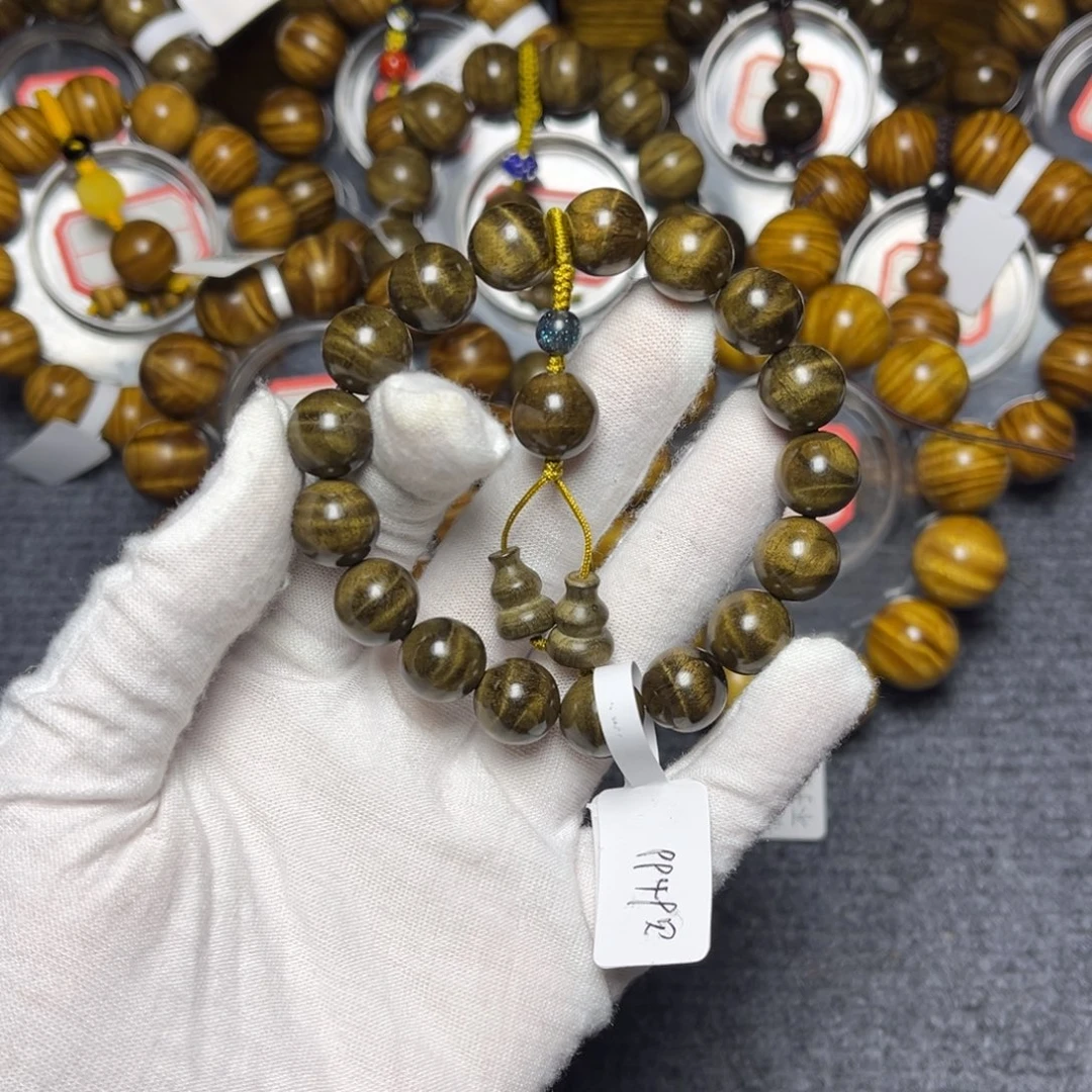 楠木（金丝楠）手串/手链阴沉1.2水波399