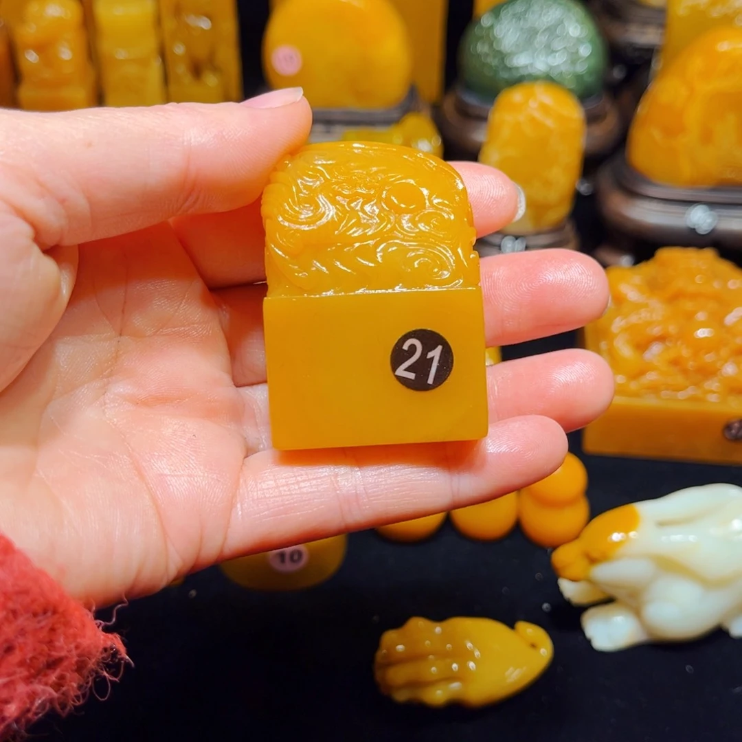 田黄石遥**方石雕石雕石雕