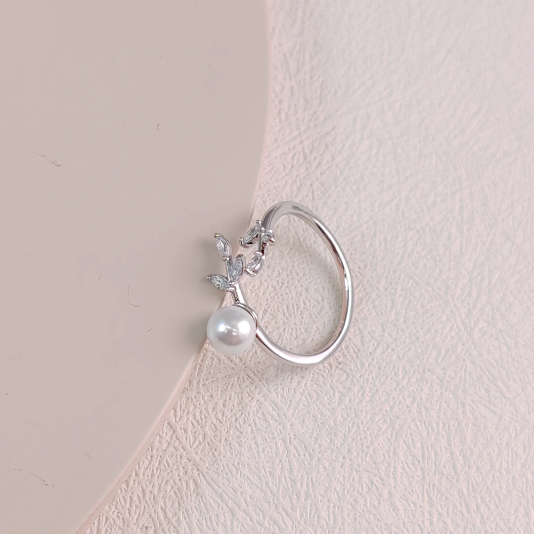 XUPING/旭平首饰 合金仿珍珠戒指 618时尚气质戒指GDM X001062558