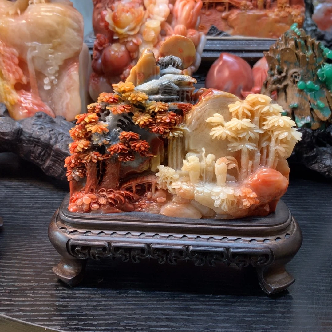 寿山石寿山石摆件