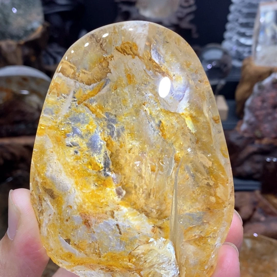 未镶嵌车挂水晶水晶