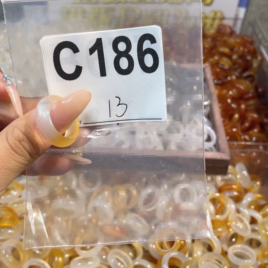 未镶嵌戒指玛瑙/玉髓186