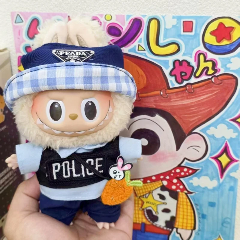 【仅娃衣】17cm娃衣一代/三代拉布布疯狂动物城兔子警官换装套装