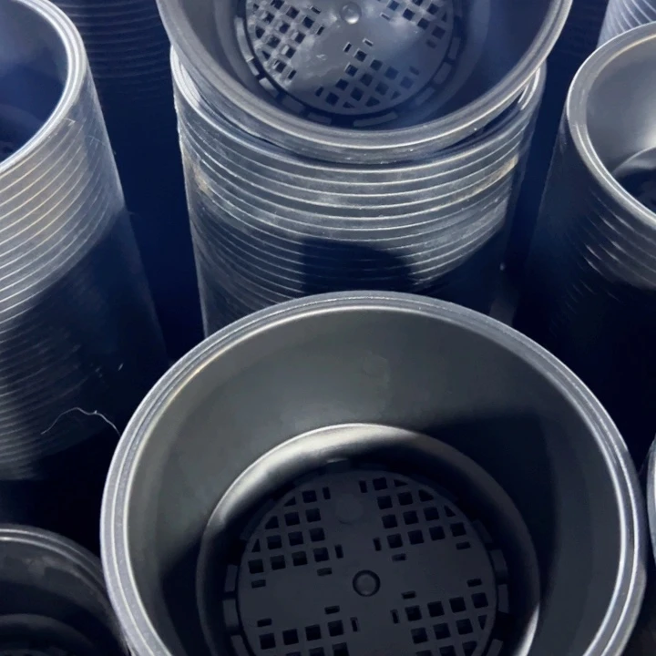 树脂黑韩盆口15高7一组15