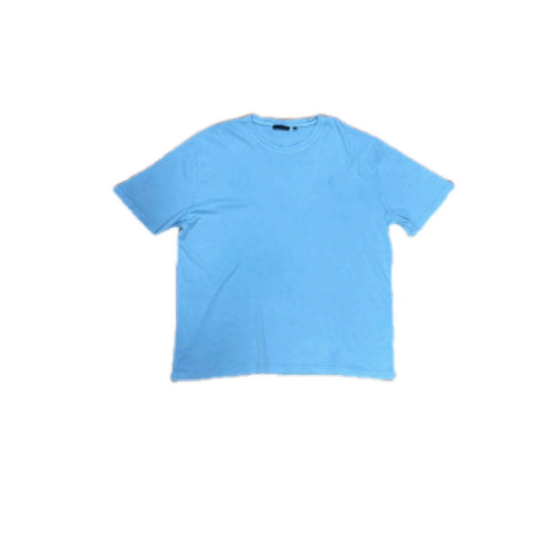 小佑福利蓝白T恤