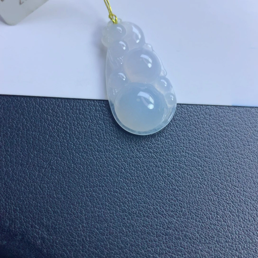 颈饰未镶嵌翡翠财源滚滚