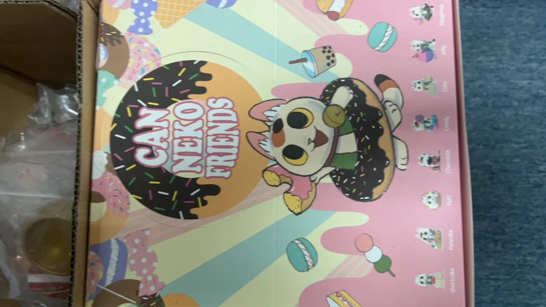 小夏罐头猫甜点系列盲盒公仔潮玩