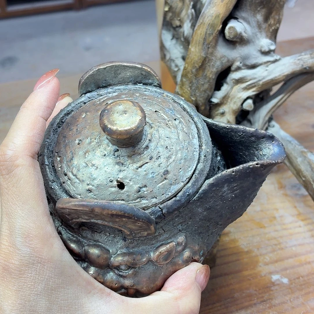 陶园柴烧，精品高货0898瑕