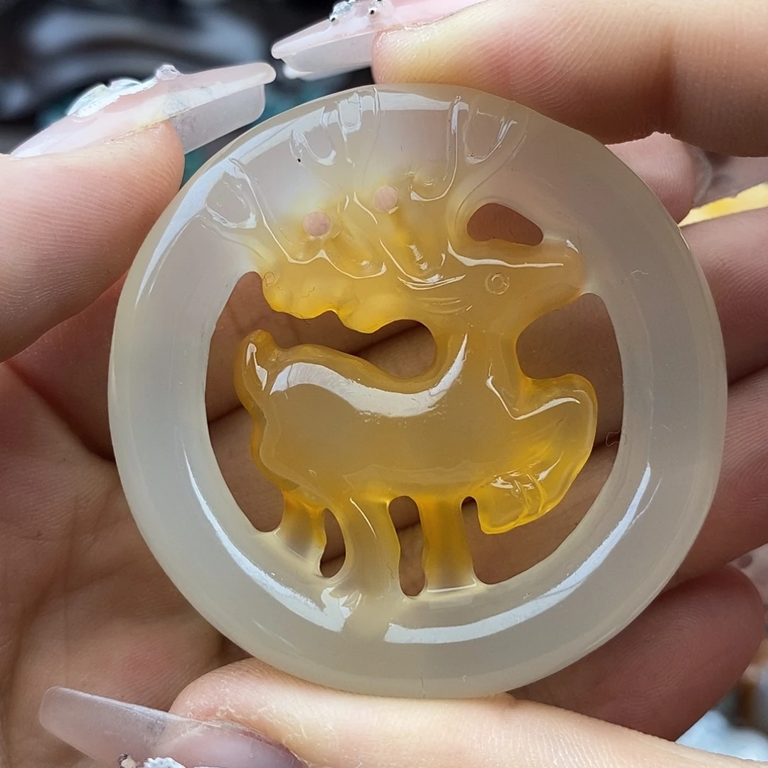 玛瑙/玉髓未镶嵌颈饰