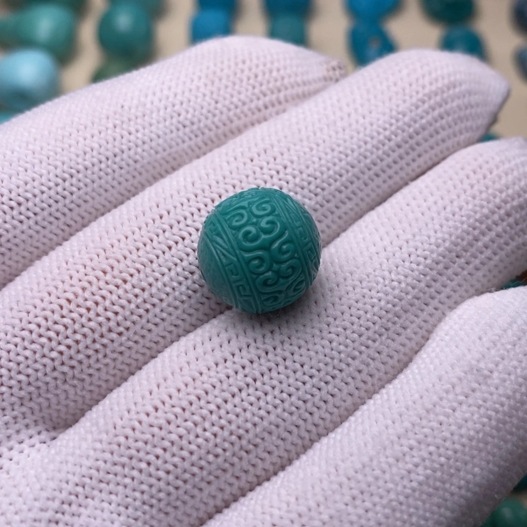 绿松石未镶嵌绿松石回纹13.6