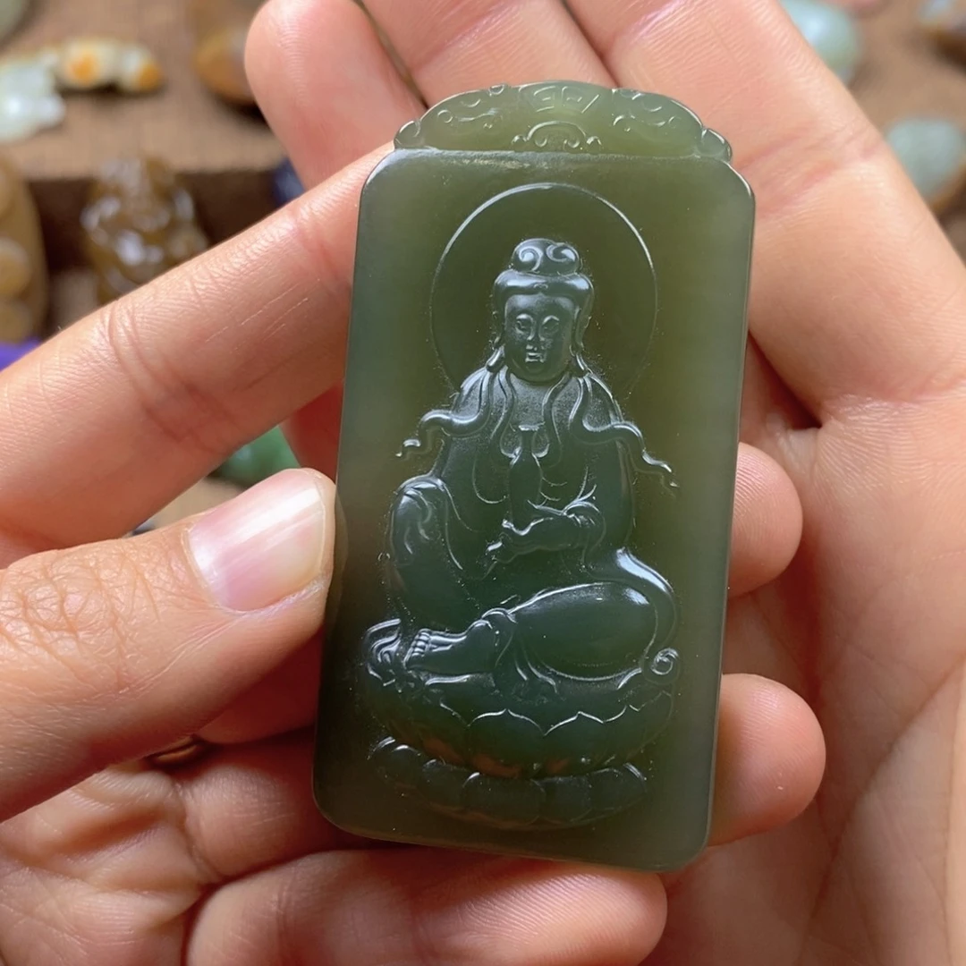 未镶嵌和田玉挂件