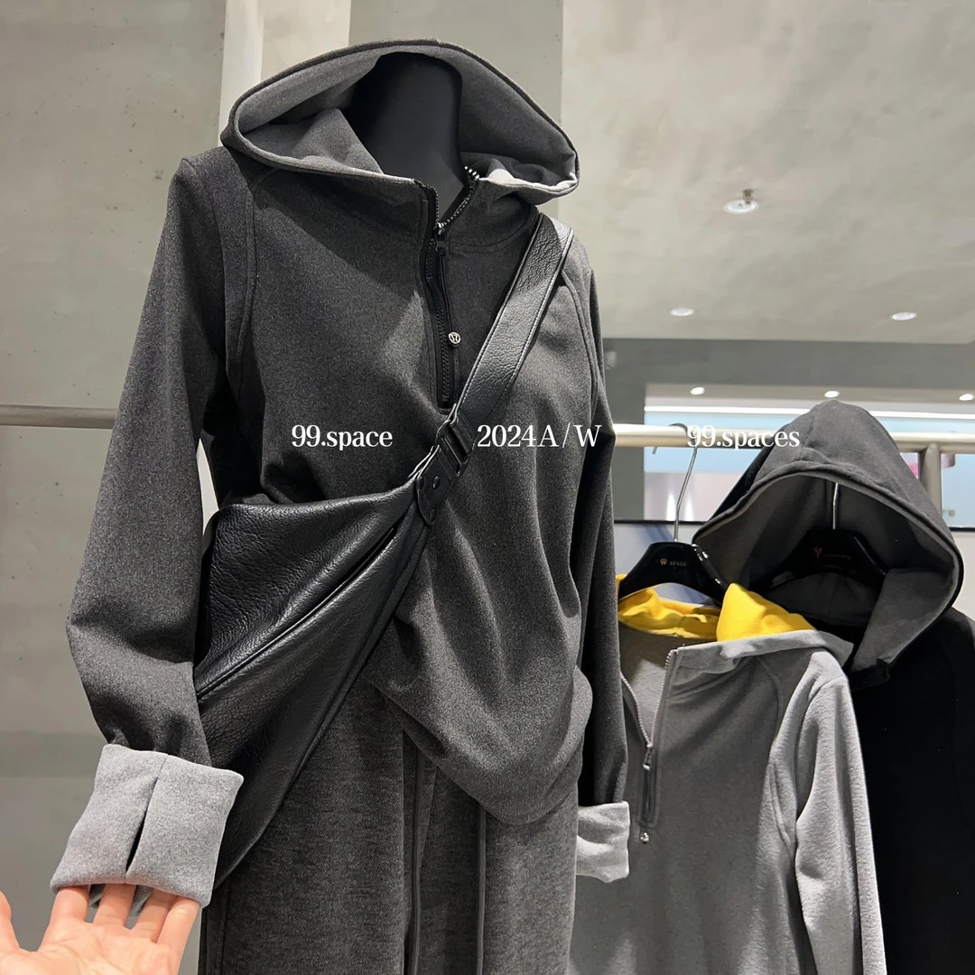 99-新款—双面绒连帽衫89737