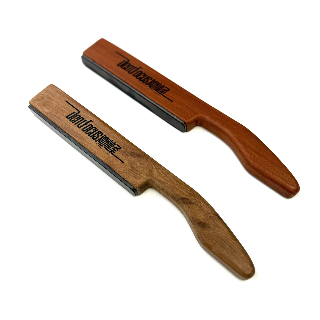 DentFocus巅峰凹陷修复工具“轻”“重”木组合敲击组合。凹陷修复必备