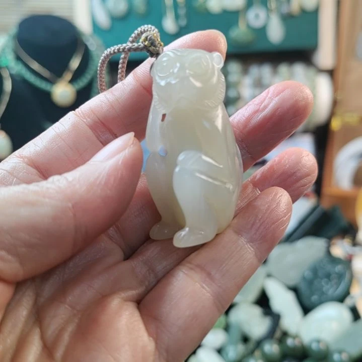 和田玉（白玉）未镶嵌颈饰